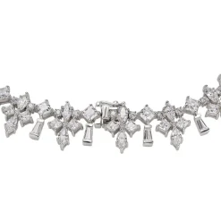 Diamond Fleur-De-Lys Necklace