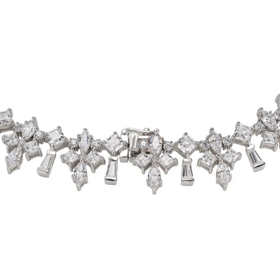 Diamond Fleur-De-Lys Necklace