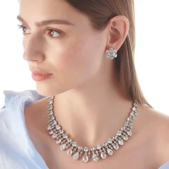 Diamond Marguerite Daisy Earrings