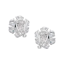 Diamond Marguerite Daisy Earrings
