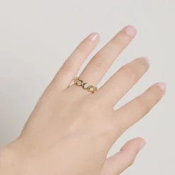 Diamond Medium Nesting Gem Eternity Ring