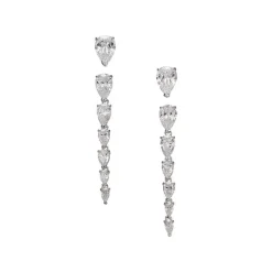 Diamond Nova Drop Earrings