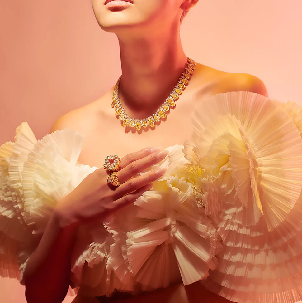 Diamond Panettone Ring