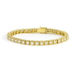 Diamond Pickle Ball Bracelet