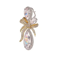 Diamond Ruban Earrings