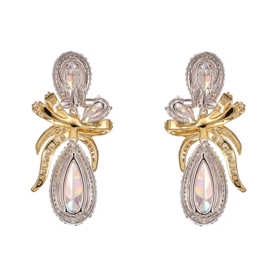 Diamond Ruban Earrings