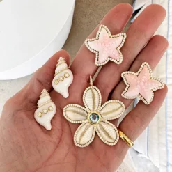 Diamond Starfish Studs