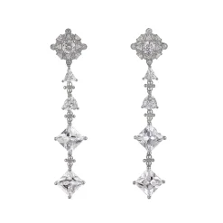 Diamond Tropical Drop Earrings