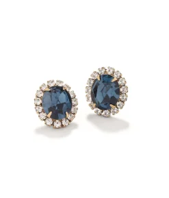 Diana Studs in Blue