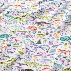 Dino Zip Baby Onesie