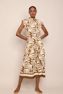 Diya Skirt in Catalina Khaki