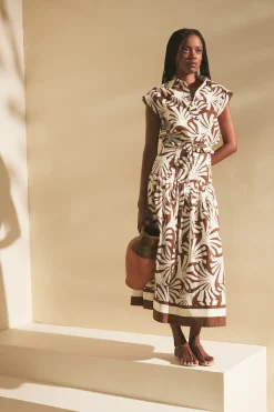 Diya Skirt in Catalina Khaki