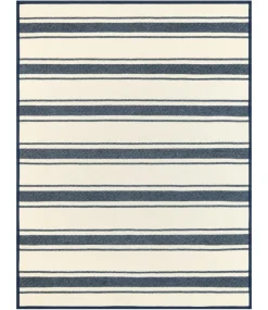 Dockside Stripe Navy Blanket