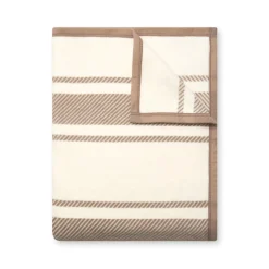 Dockside Stripe Sepia Blanket