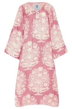 Doha Caftan in Pink Bouquet