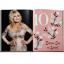 Dolly Parton Behind the Seams: My Life in Rhinestones Bonded Leather