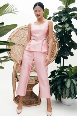 Dolores Pant in Tulip Pink