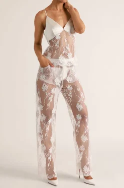 Dominique Pant in Ivory