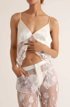 Dominique Pant in Ivory