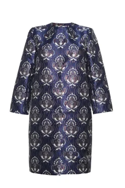 Donna Jacket in Vintage Deco Navy