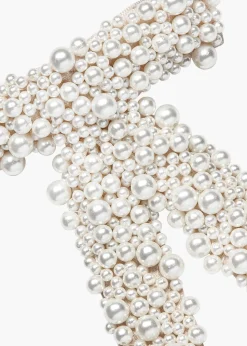 Donna Pearl Bow Barrette