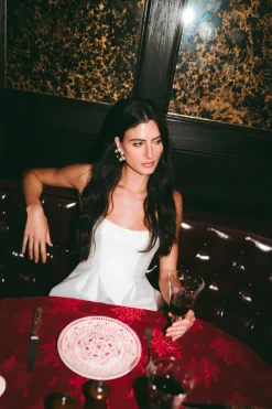 Donni Dress in White