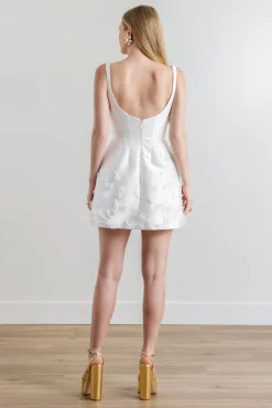 Donni Dress in White