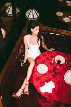 Donni Dress in White