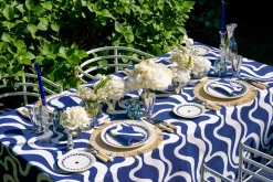 Doris Napkins Navy, Set of 4