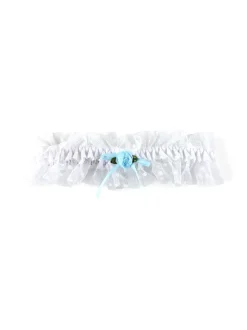 Dotted Tulle Garter