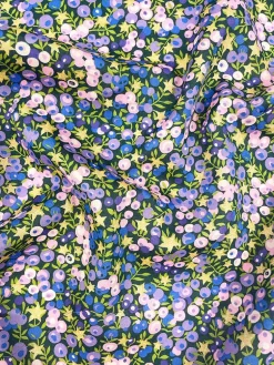 Double Ruffle Edge Tablecloth Made With Liberty Fabric in Wiltshire Star