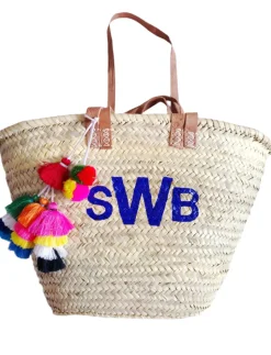 Double Strap Monogram Tote