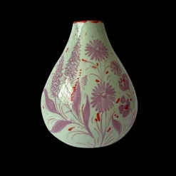 Drop it Like it's Hot Vase in Lilac & Mint Floral
