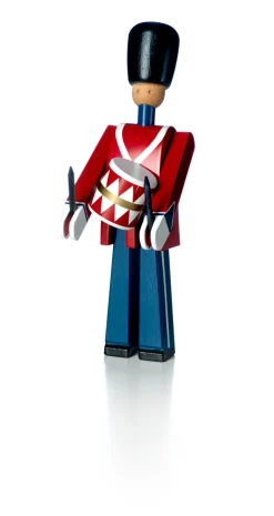 Drummer Small in Red, White, and Blue