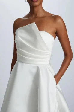 Duchess Satin Mini Dress