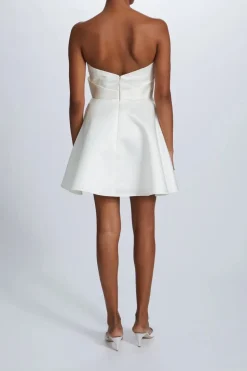 Duchess Satin Mini Dress