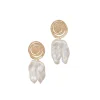 Dune Earrings in White