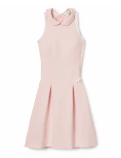 Dune Racerback Dress With Collar