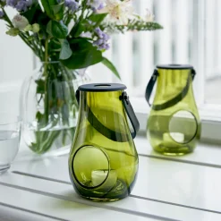 DWL Lantern in Olive Green