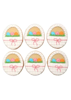 Easter Basket Cookies, Set of 6