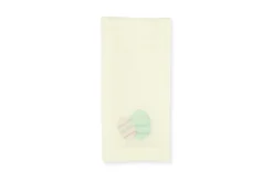 Easter Egg Yellow Linen Napkin, Set of 4