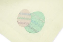 Easter Egg Yellow Linen Napkin, Set of 4