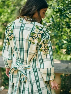 EDDY x Mckenzie Depinto Melly Jacket in Green Plaid & Floral