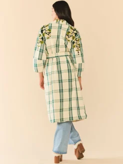 EDDY x Mckenzie Depinto Melly Jacket in Green Plaid & Floral