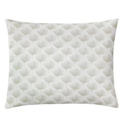 Edna Sham in White & Beige