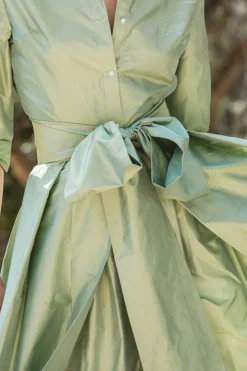 Effortlessly Elegant Gown in Soft Sage