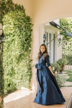 Effortlessly Elegant Gown in Classic Navy