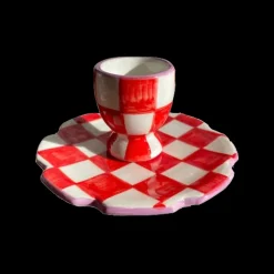 Eggcellent Checkerboard Egg Cup