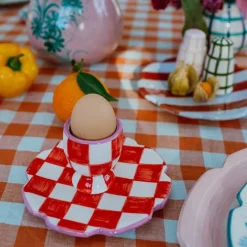 Eggcellent Checkerboard Egg Cup