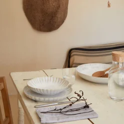 Eivissa Collection Pasta/Serving Bowl in Sand Beige